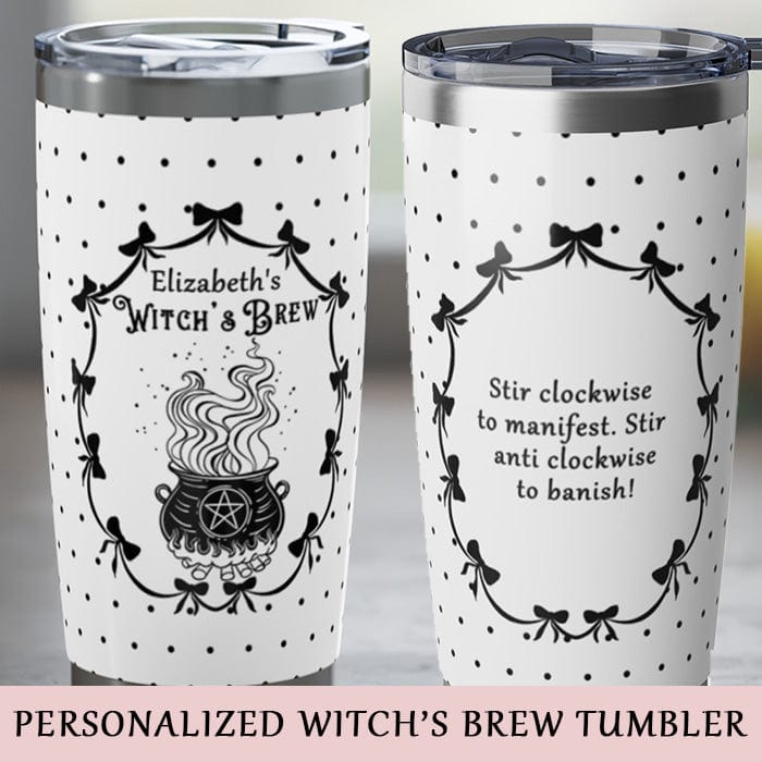 Personalized Witch's Brew Tumbler