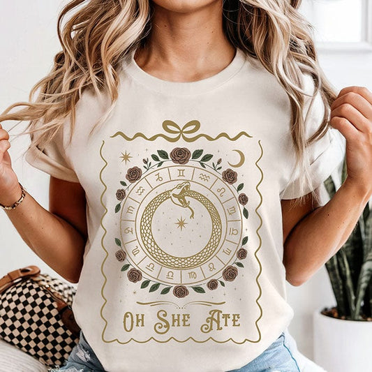Oh She Ate Ouroboros Shirt