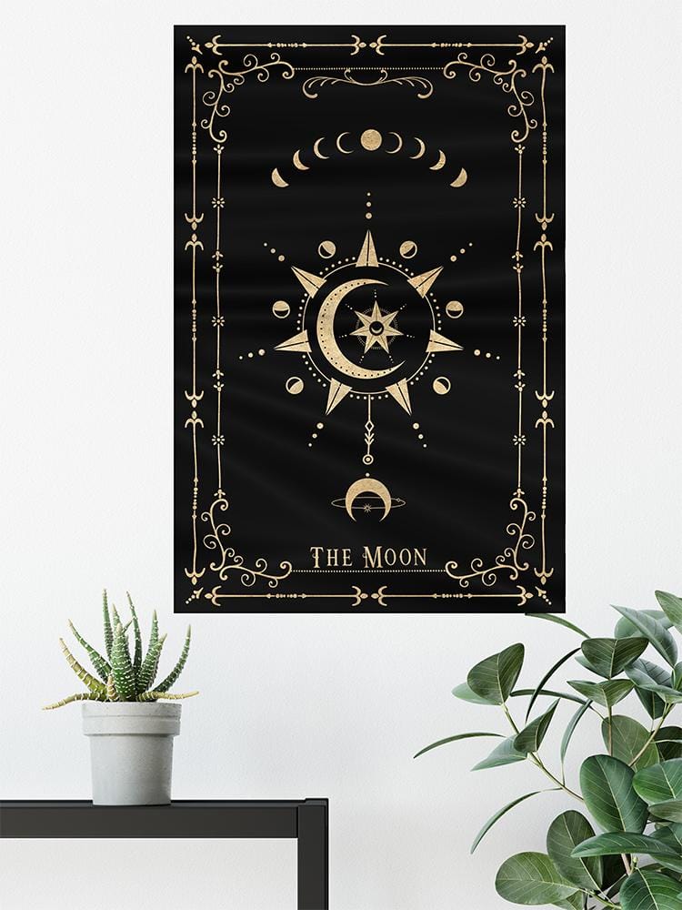 The Moon Altar Cloth (Black/Vintage)