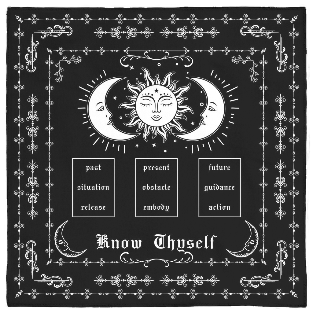 Altar Cloth Know Thyself (24"x 24")