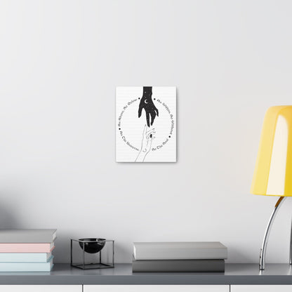 As Above So Below Canvas Gallery Wrap