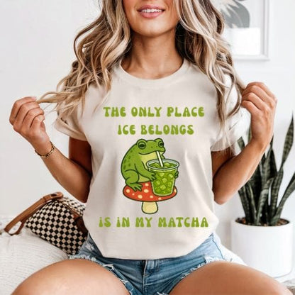 Iced Matcha Feminist Shirt