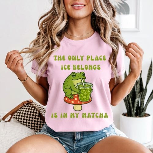 Iced Matcha Feminist Shirt