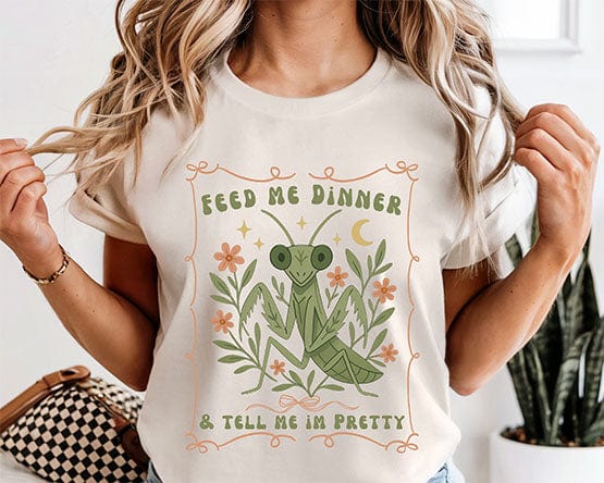 Praying Mantis Feminist Shirt