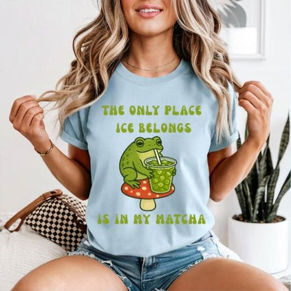 Iced Matcha Feminist Shirt