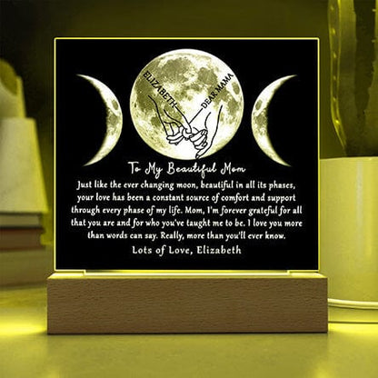 Triple Moon Night Light