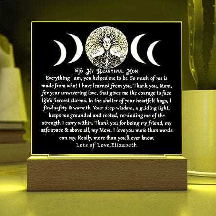 Personalized Tree Of Life Night Light