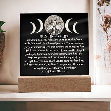 Personalized Tree Of Life Night Light