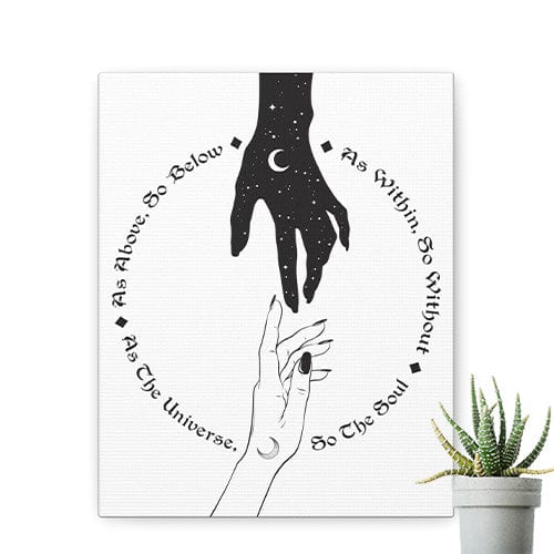 As Above So Below Canvas