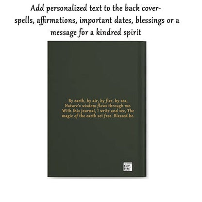 Personalized Green Witch Journal