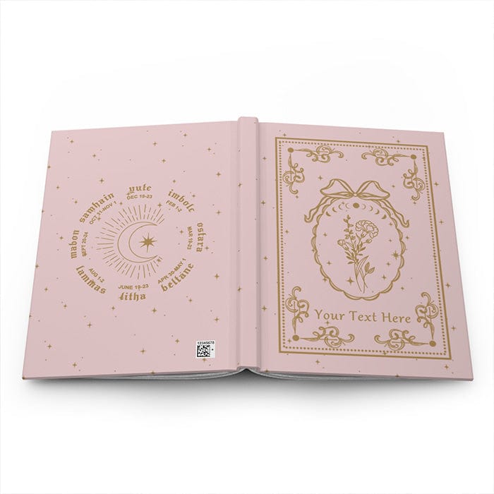 Personalized Journal - Birthflowers