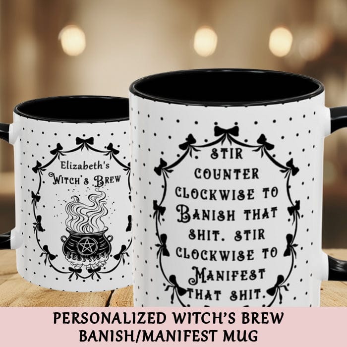 Personalized Witch's Brew Manifest Mug