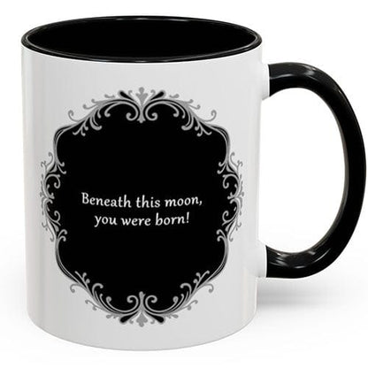 Custom Birth Moon Mug (white)