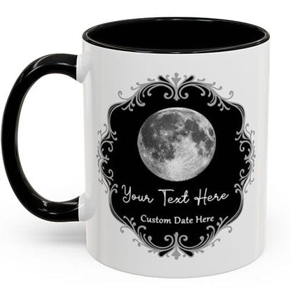 Custom Birth Moon Mug (white)