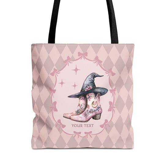 Witch Boots Tote Bag (personalized)