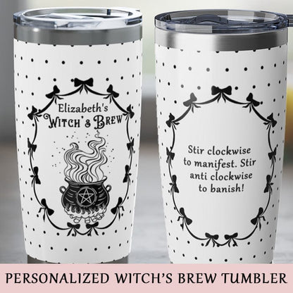 Personalized Witch's Brew Tumbler