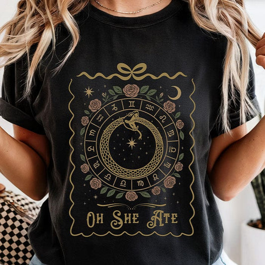 Oh She Ate Ouroboros Shirt