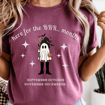 Here For The 'BER Months Shirt