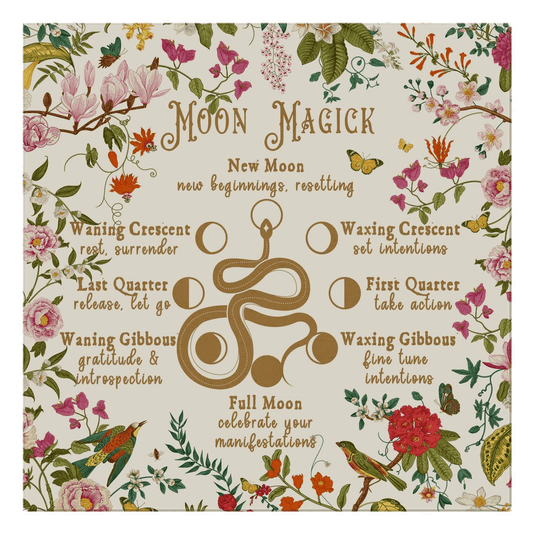 Altar Cloth Moon Magick Light