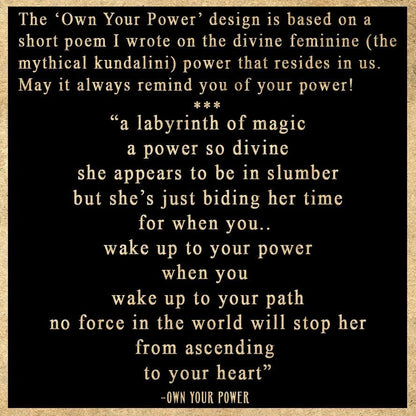 Altar Cloth Own Your Power (24" x 24")