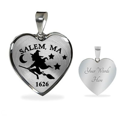 Personalized Salem Witch Necklace