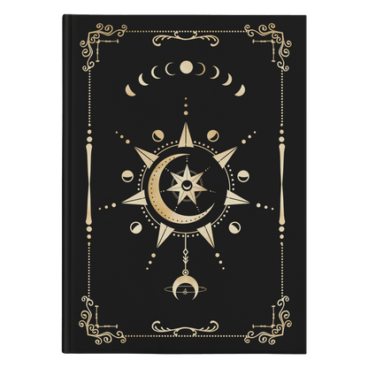 Moon Magic Book of Shadows Shadow Work Journal (Hardcover)