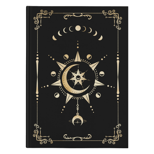 Moon Magic Book of Shadows Shadow Work Journal (Hardcover)